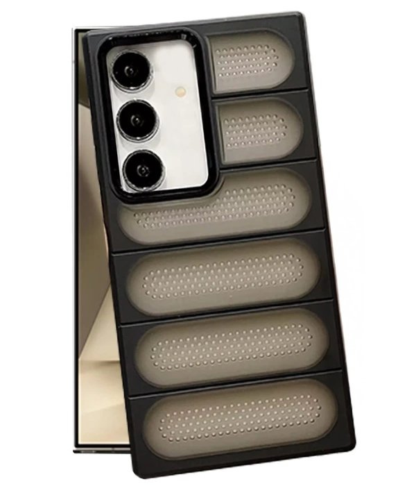 Newface Samsung Galaxy S24 Plus Kılıf Airmax Silikon Kapak - Siyah