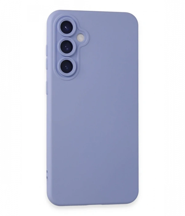 Newface Samsung Galaxy S24 Plus Kılıf Nano içi Kadife Silikon - Lila
