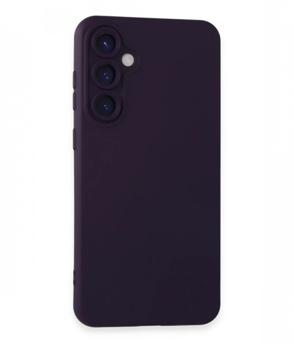 Newface Samsung Galaxy S24 Plus Kılıf Nano içi Kadife Silikon - Mor