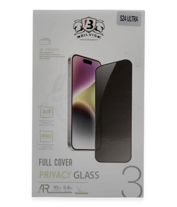Newface Samsung Galaxy S24 Ultra Bilvis Hayalet Cam Ekran Koruyucu