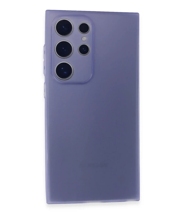 Newface Samsung Galaxy S24 Ultra Kılıf Puma Silikon - Mor