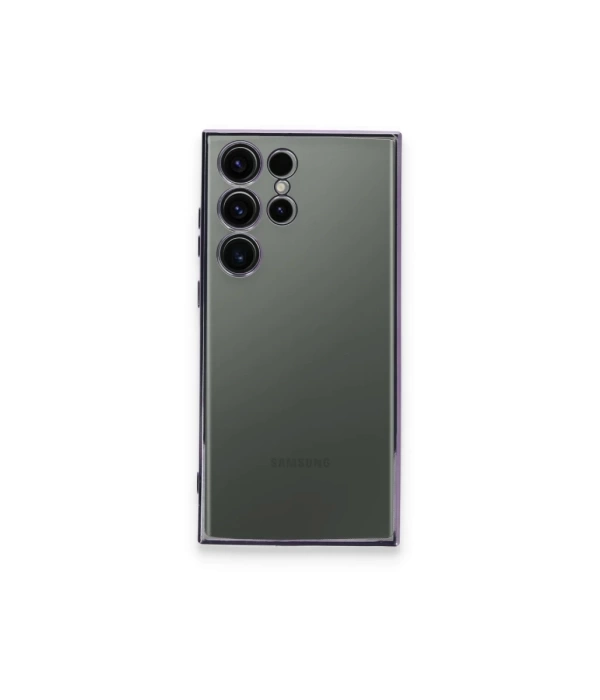 Newface Samsung Galaxy S24 Ultra Kılıf Razer Lensli Silikon