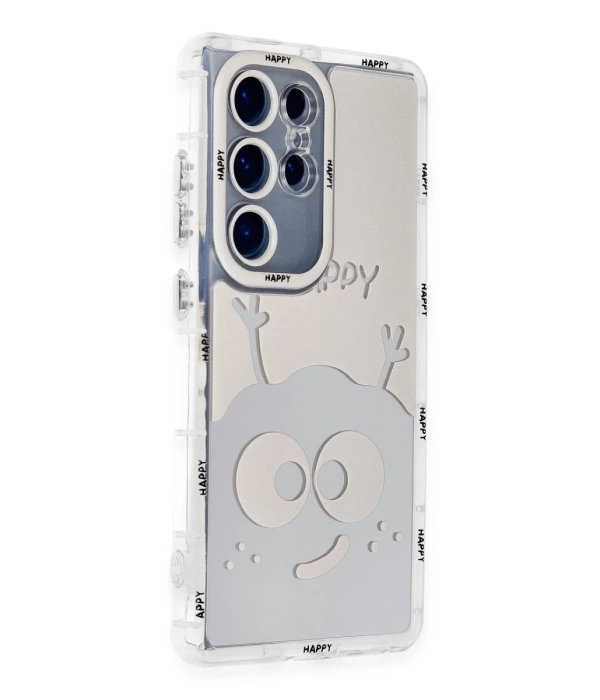 Newface Samsung Galaxy S24 Ultra Kılıf Reflexion Desenli Kapak - Desen 6