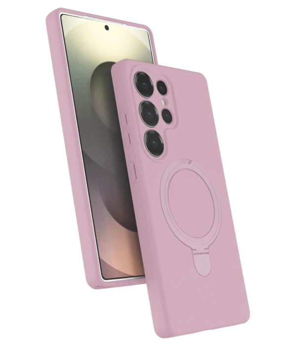 Newface Samsung Galaxy S24 Ultra Regal Magsafe Standlı Kapak