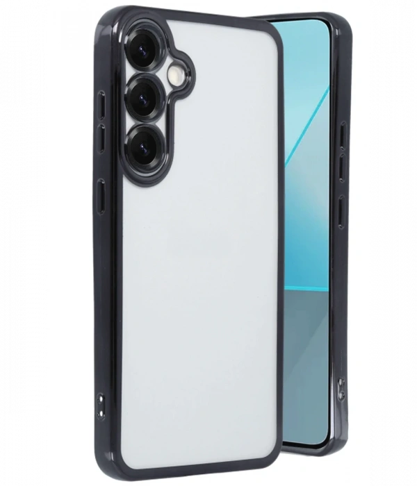 Newface Samsung Galaxy S25 Kılıf Razer Lensli Silikon
