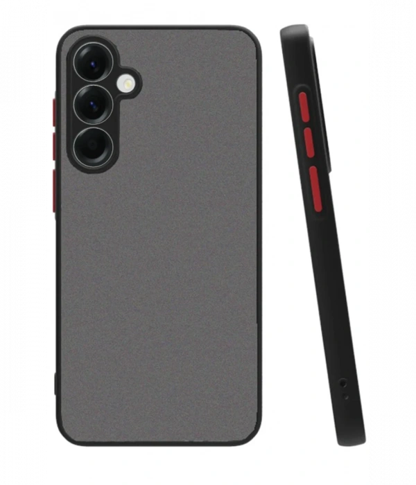 Newface Samsung Galaxy S25 Plus Kılıf Montreal Silikon Kapak - Siyah