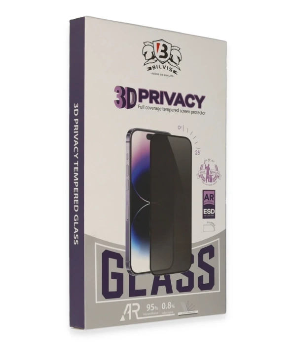Newface Samsung Galaxy S25 Ultra Bilvis 3D Hayalet Cam Ekran Koruyucu