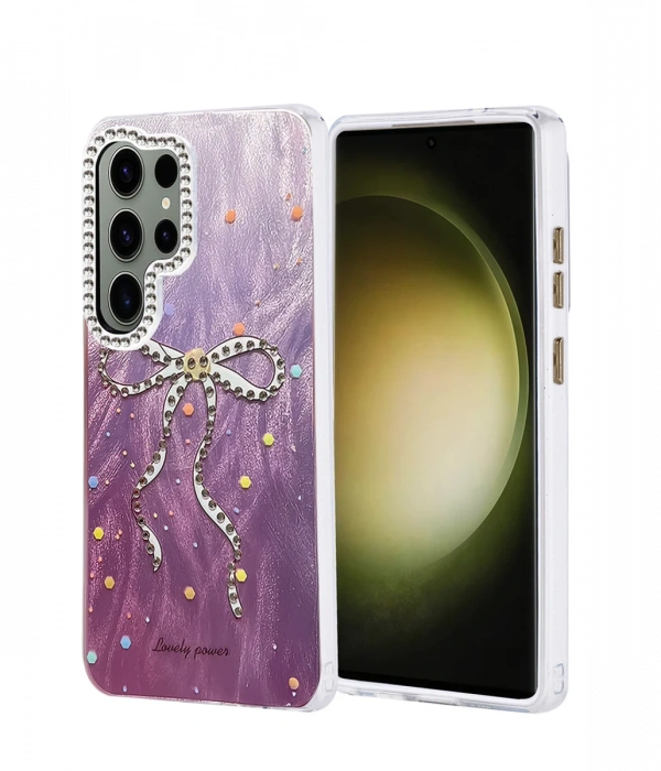 Newface Samsung Galaxy S25 Ultra Kılıf Blade Aynalı Desenli Kapak