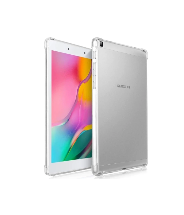 Newface Samsung Galaxy T290 Tab A 8 Kılıf Anti Şeffaf Tablet Silikon - Şeffaf
