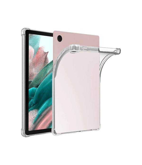 Newface Samsung Galaxy Tab A9 Kılıf Anti Şeffaf Tablet Silikon - Şeffaf