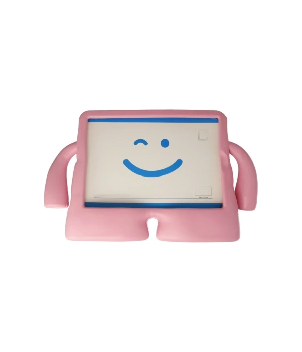 Newface Samsung Galaxy Tab A9 Kılıf Karakter Tablet Silikon - Açık Pembe