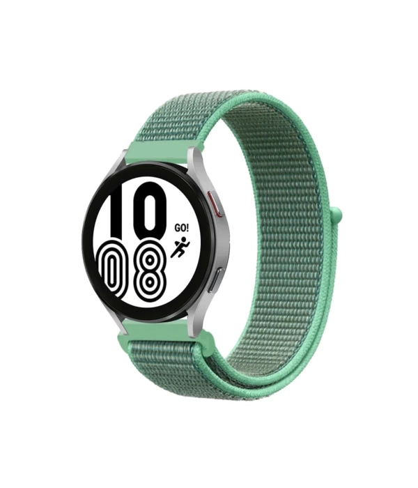 Newface Samsung Galaxy Watch 4 Hasırlı Cırtcırtlı Kordon