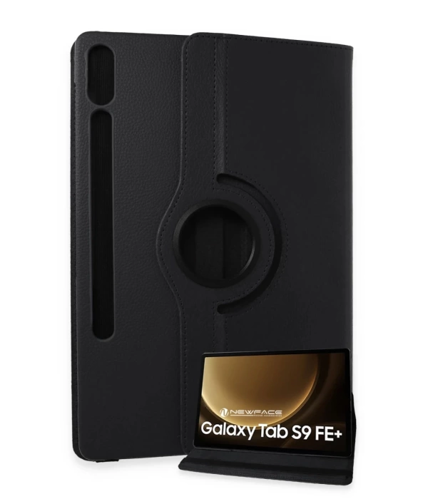 Newface Samsung Galaxy X610 Tab S9 FE Plus 12.4 Kılıf 360 Tablet Deri Kılıf