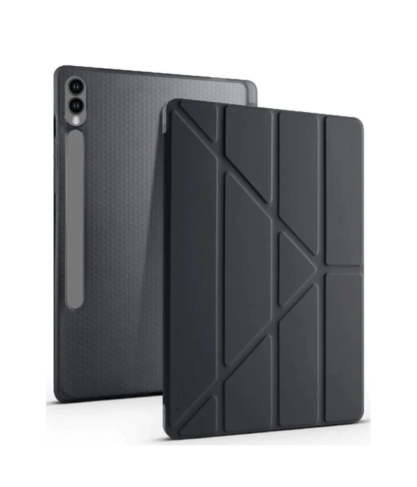 Newface Samsung Galaxy X610 Tab S9 FE Plus 12.4 Kılıf Kalemlikli Mars Tablet Kılıfı - Siyah
