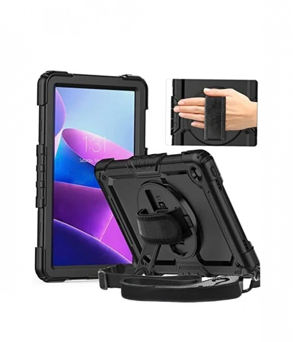 Samsung Galaxy X910 Tab S9 Ultra 14.6 Kılıf Amazing Tablet Kapak - Siyah