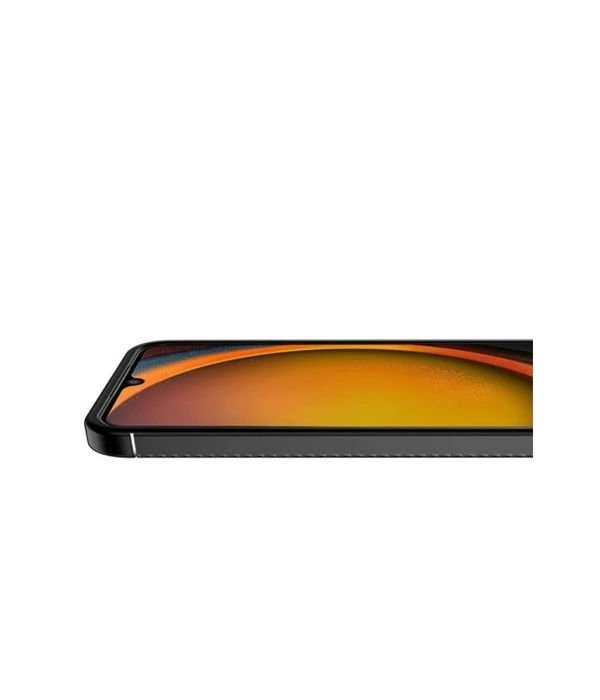 Newface Samsung Galaxy XCover 7 Kılıf Auto Focus Karbon Kapak - Siyah