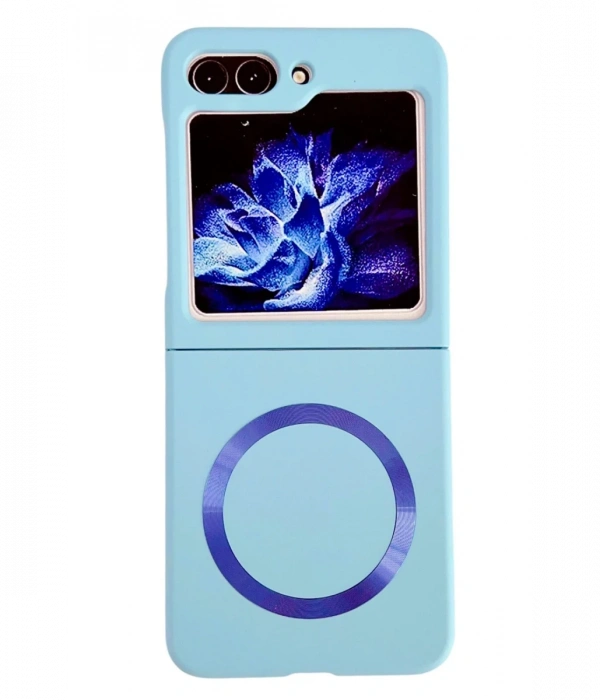 Newface Samsung Galaxy Z Flip 5 Kılıf Mata Fold Kapak