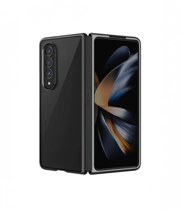 Newface Samsung Galaxy Z Fold 4 Kılıf Fold Element Kapak - Siyah