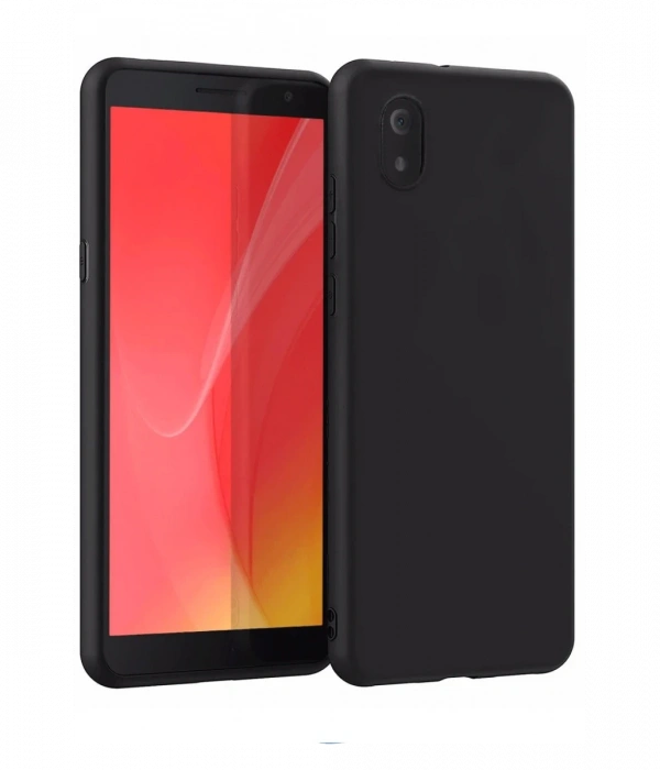 TCL L7 Kılıf First Silikon - Siyah