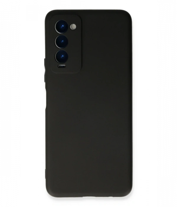Newface Tecno Camon 18 Kılıf First Silikon - Siyah