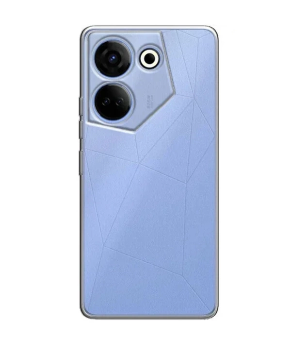 Newface Tecno Camon 20 Pro 5G Kılıf Lüx Şeffaf Silikon
