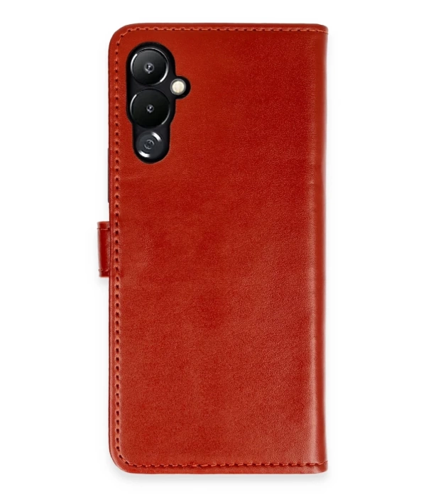 Newface Tecno Pova 4 Kılıf Trend S Plus Kapaklı Kılıf - Kırmızı