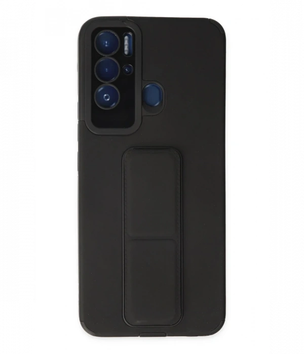 Newface Tecno Pova Neo Kılıf Mega Standlı Silikon