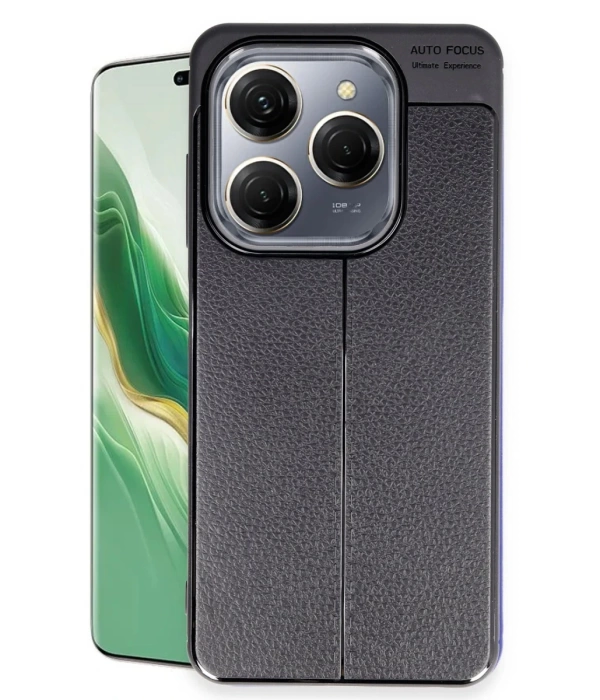 Newface Tecno Spark 20 Pro Kılıf Auto Focus Kapak - Siyah