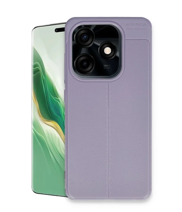 Newface Tecno Spark Go 2024 Kılıf Auto Focus Kapak - Lila