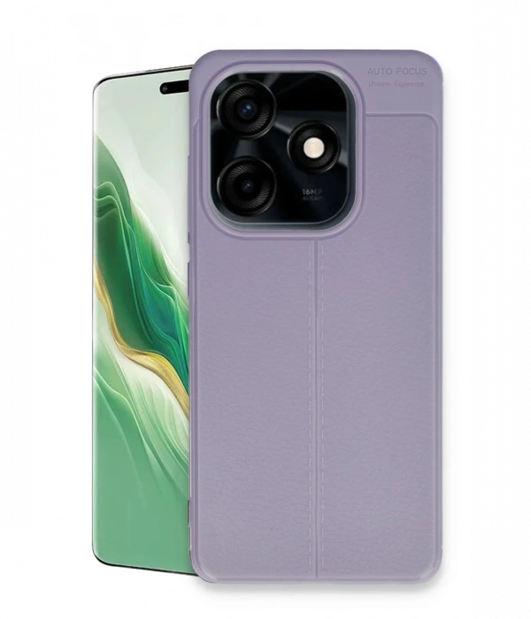 Newface Tecno Spark Go 2024 Kılıf Auto Focus Kapak - Lila