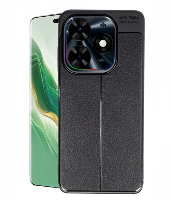 Newface Tecno Spark Go 2024 Kılıf Auto Focus Kapak - Siyah