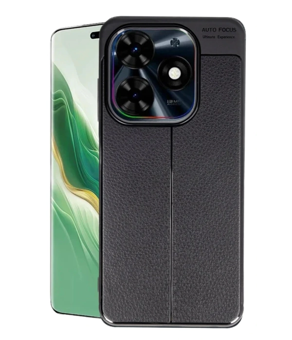 Newface Tecno Spark Go 2024 Kılıf Auto Focus Kapak - Siyah