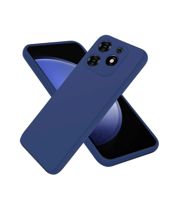 Newface Tecno Spark Go 2024 Kılıf First Silikon - Lacivert