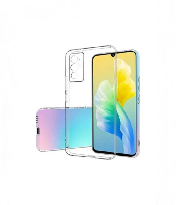 Newface Vivo V23 5G Kılıf Lüx Şeffaf Silikon