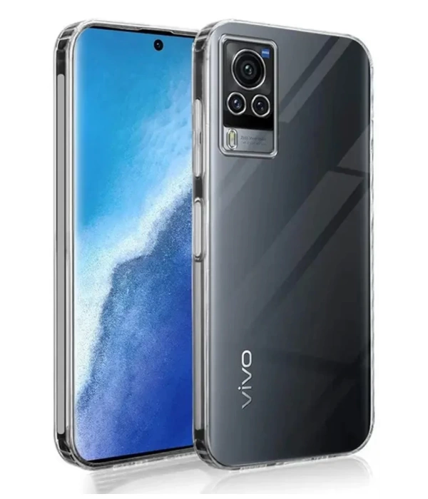Newface Vivo V30 5G Kılıf Lüx Şeffaf Silikon