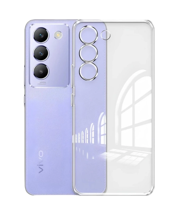 Newface Vivo V30 Lite 4G Kılıf Lüx Şeffaf Silikon