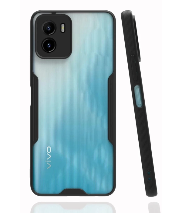 Newface Vivo Y15S Kılıf Platin Silikon