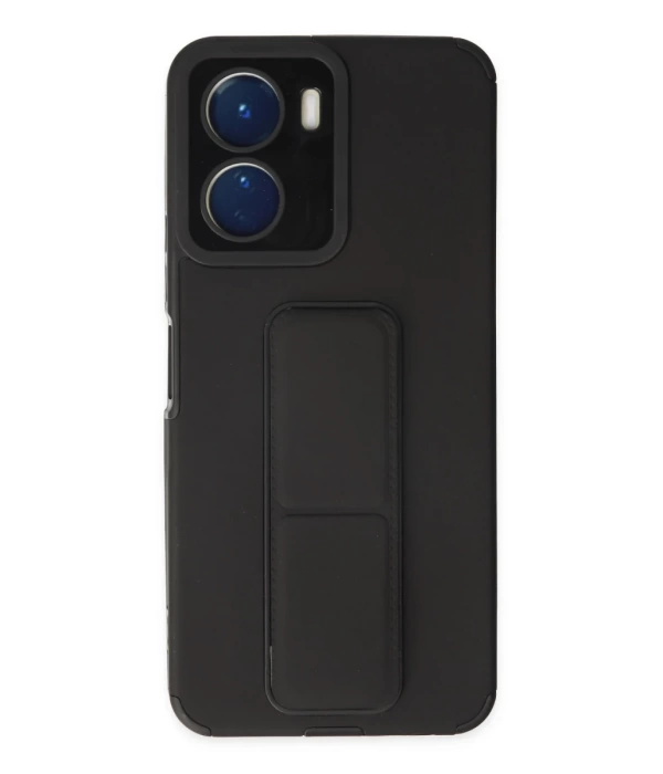 Newface Vivo Y16 Kılıf Mega Standlı Silikon
