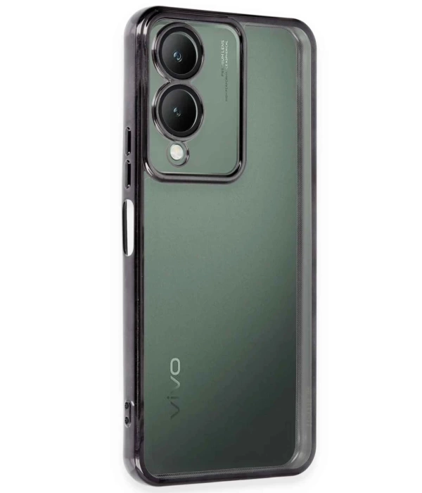 Newface Vivo Y17S Kılıf Razer Lensli Silikon