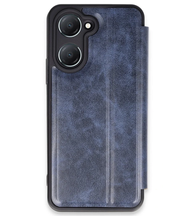Newface Vivo Y18 Kılıf Flip Cover - Lacivert