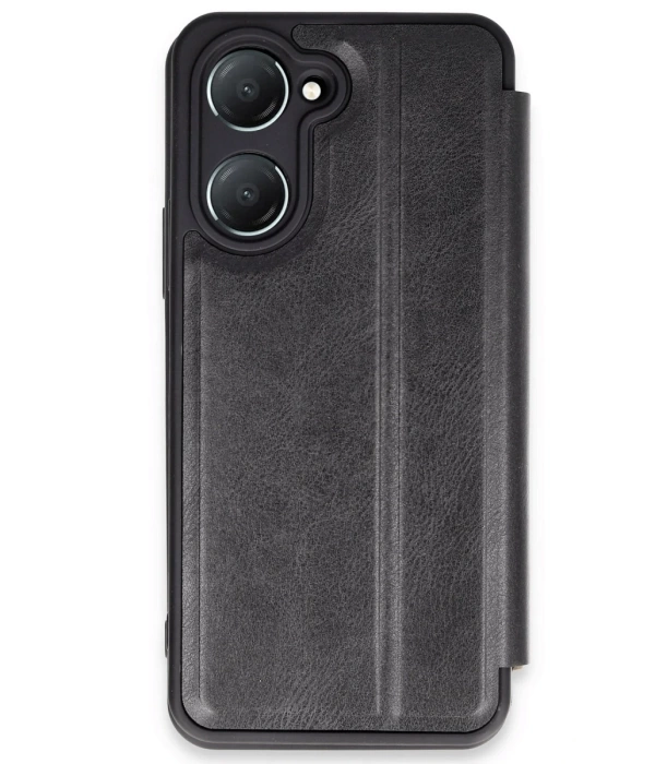 Newface Vivo Y18 Kılıf Flip Cover - Siyah