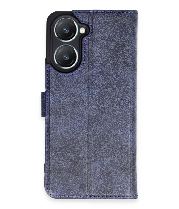 Newface Vivo Y18 Kılıf Trend S Plus Kapaklı Kılıf - Lacivert