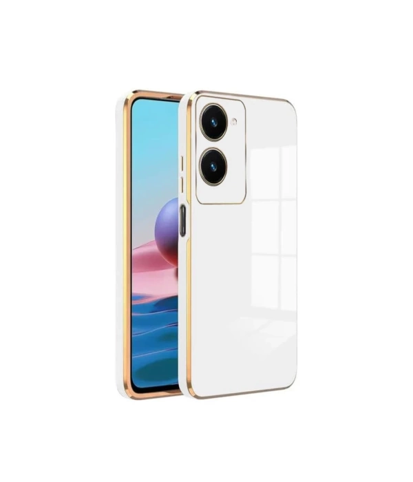 Newface Vivo Y18 Kılıf Volet Silikon - Beyaz
