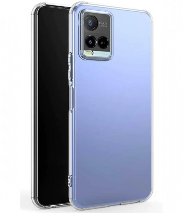 Newface Vivo Y21S Kılıf Lüx Şeffaf Silikon