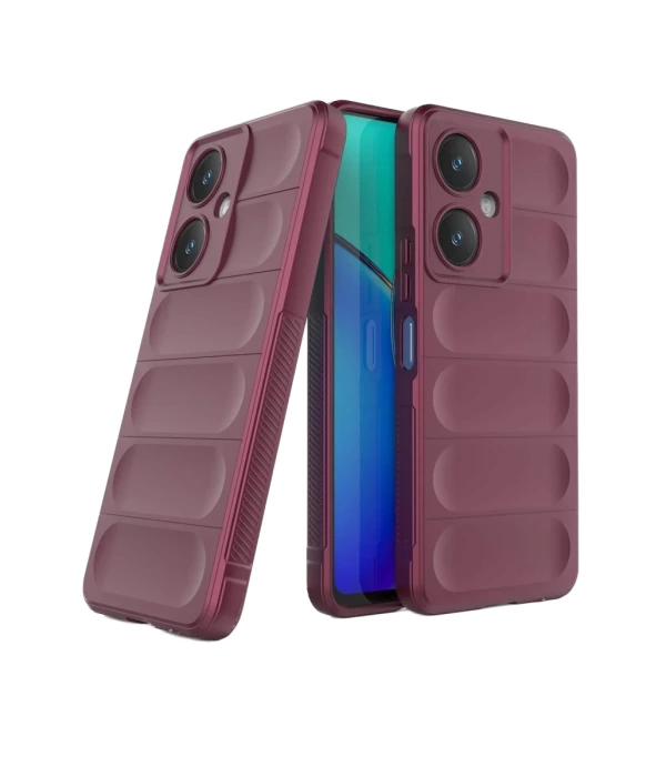 Newface Vivo Y27 Kılıf Optimum Silikon - Bordo