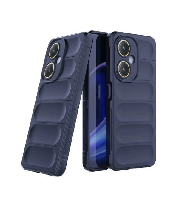 Newface Vivo Y27 Kılıf Optimum Silikon - Lacivert