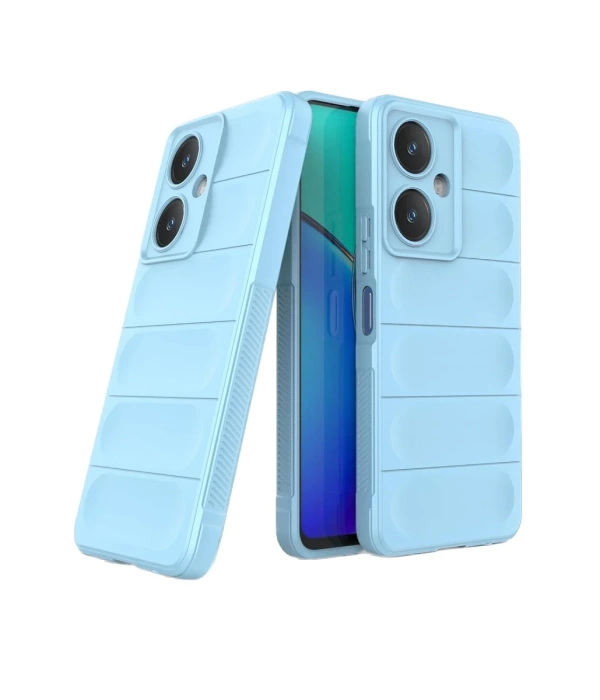 Newface Vivo Y27 Kılıf Optimum Silikon - Sky Blue