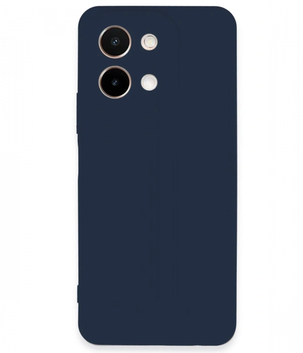 Newface Vivo Y28 Kılıf First Silikon - Lacivert