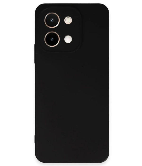 Newface Vivo Y28 Kılıf First Silikon - Siyah