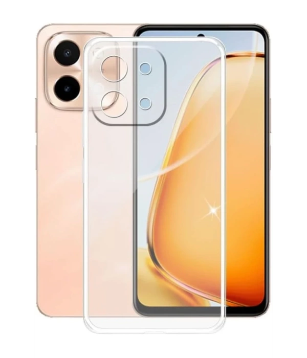 Newface Vivo Y28 Kılıf Lüx Şeffaf Silikon